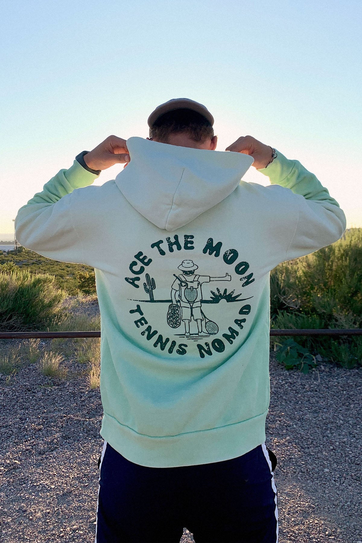 Tennis Nomad Hoodie – Ace The Moon