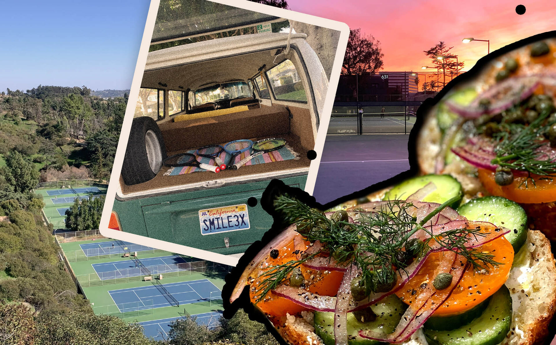 Our Summer of Tennis Bagels- LA Style