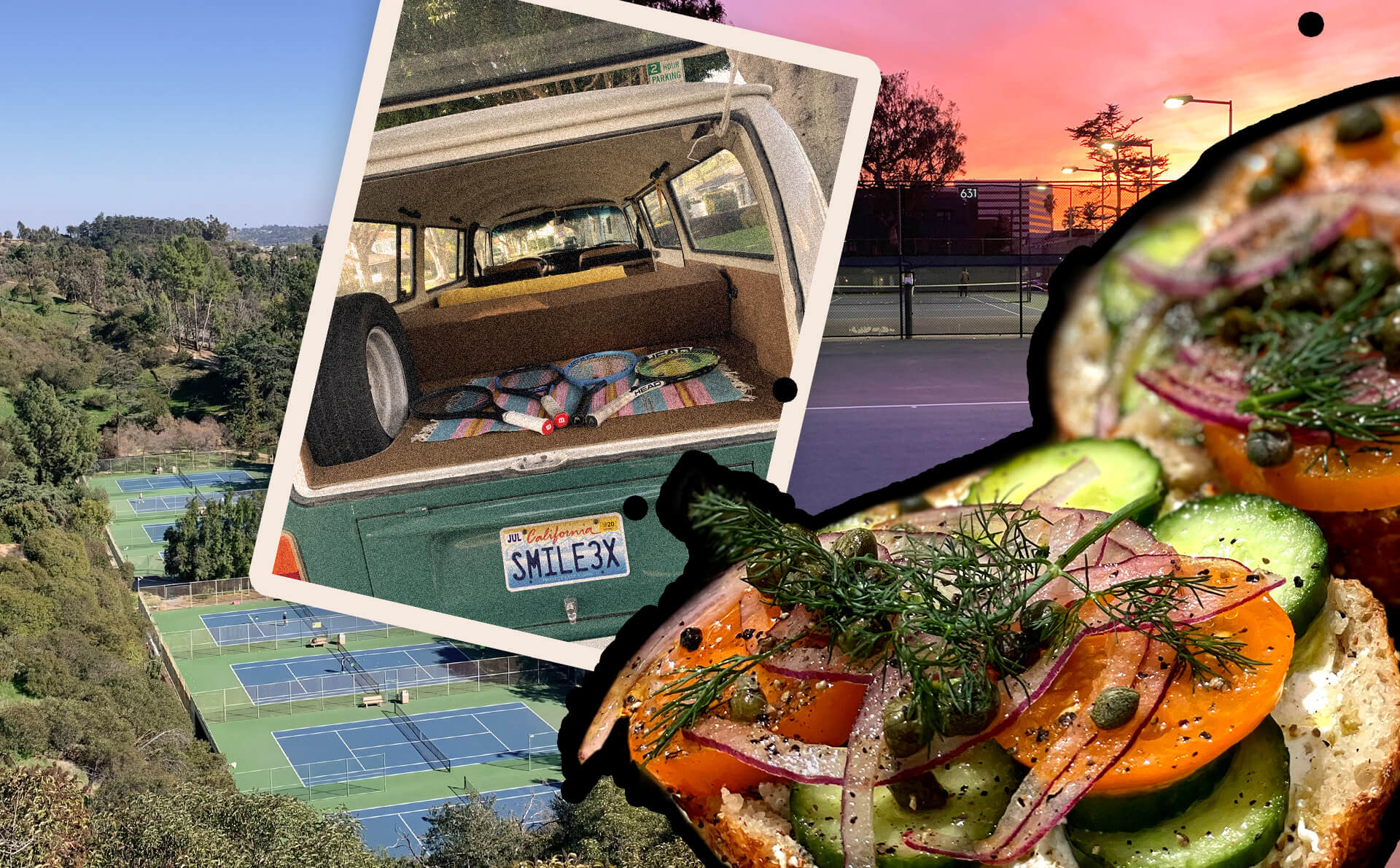 Our Summer of Tennis Bagels- LA Style