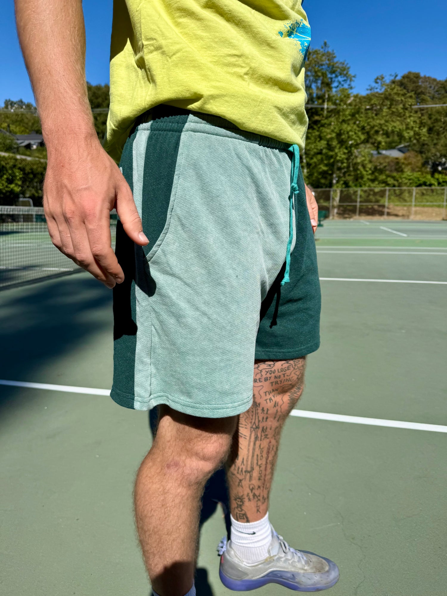 Color-Blocked Men's Shorts