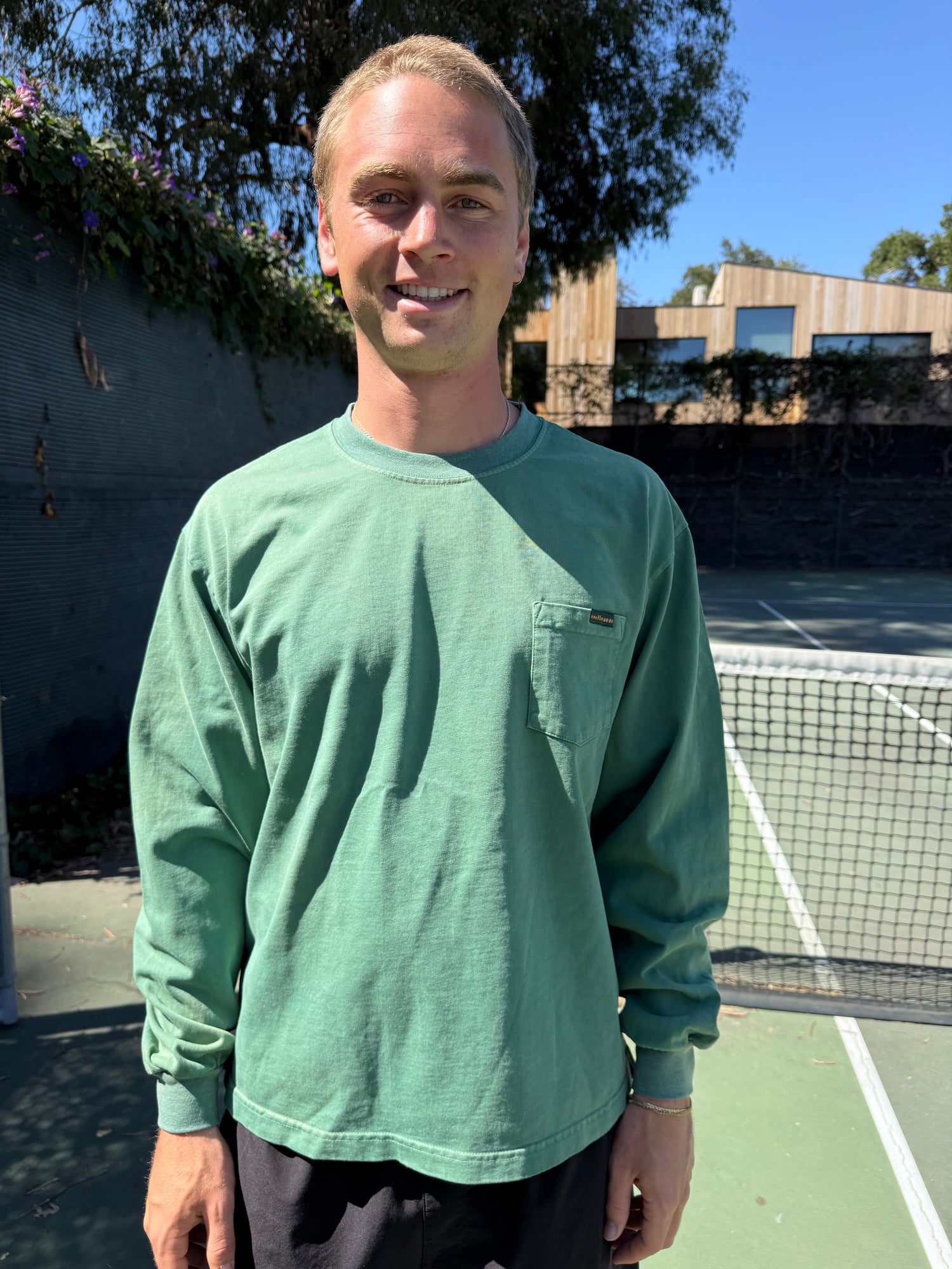 The Long Sleeve Pocket Tee