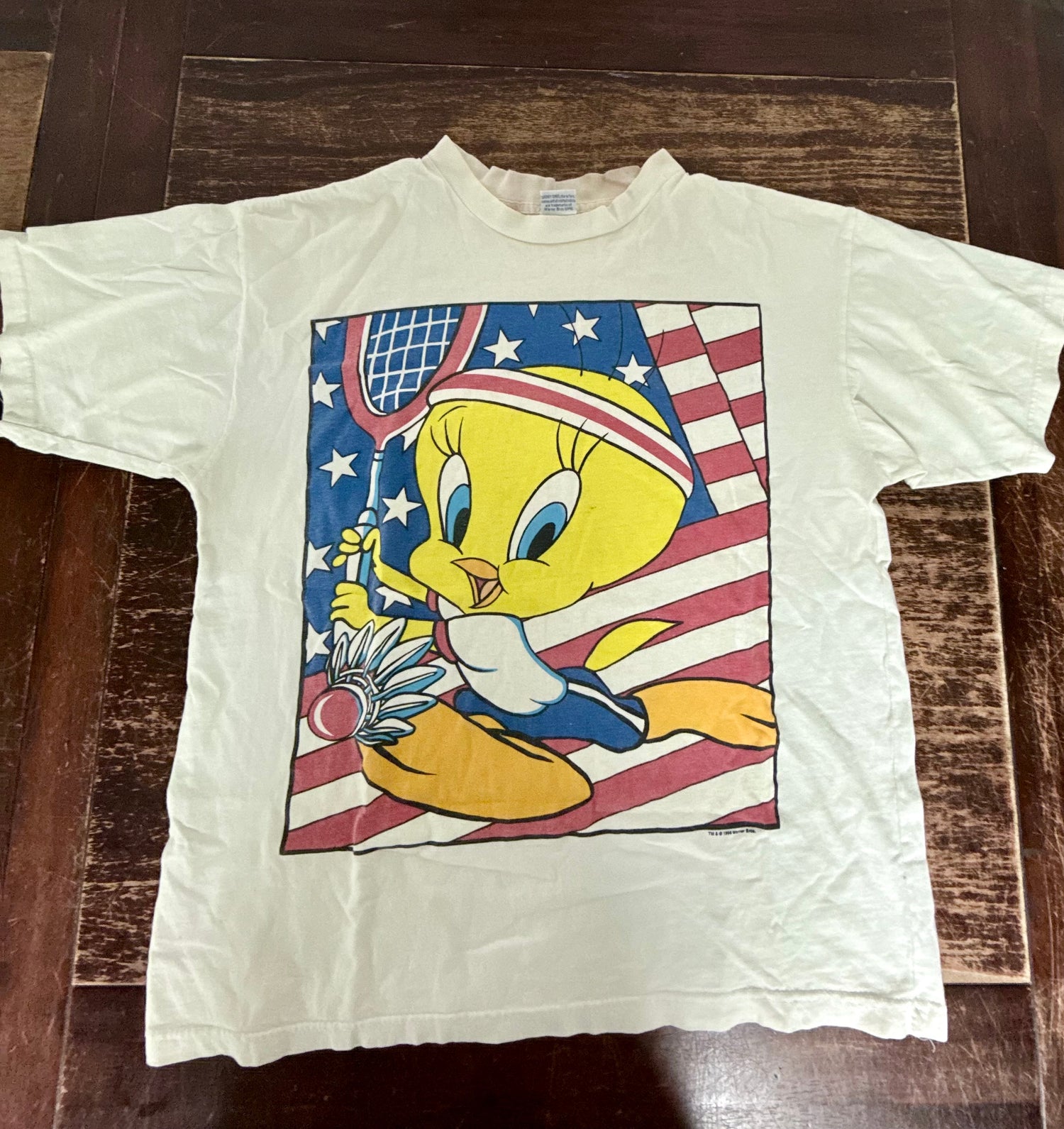 Vintage 1995 Looney Tunes Tee-Size XL