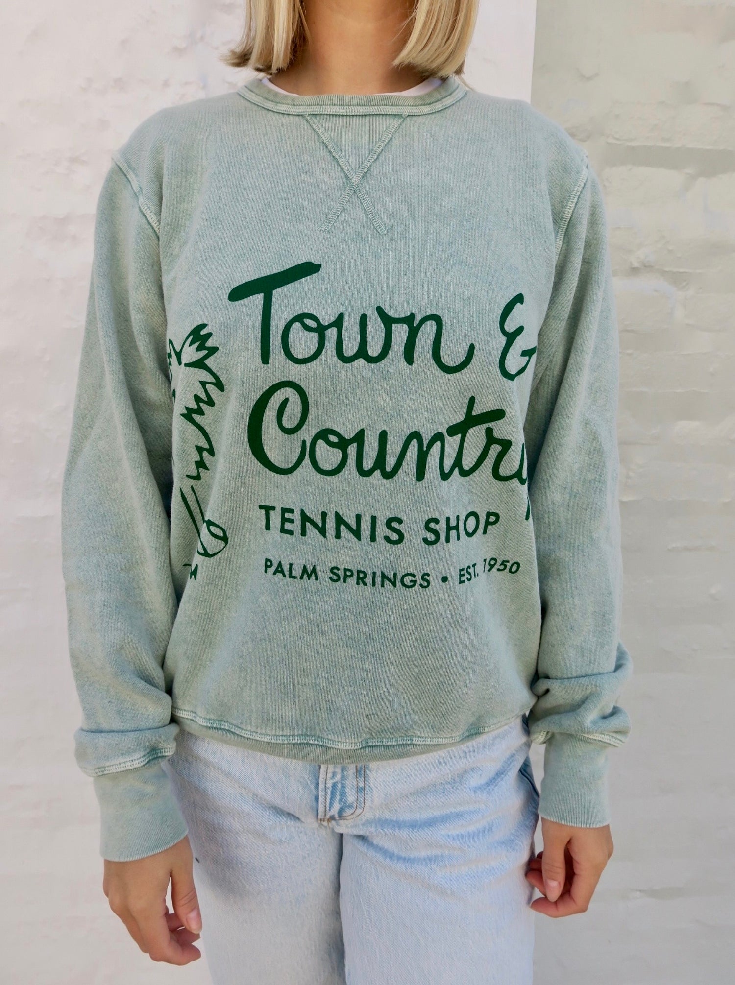 Town & Country Tennis Club Crewneck Sweatshirt