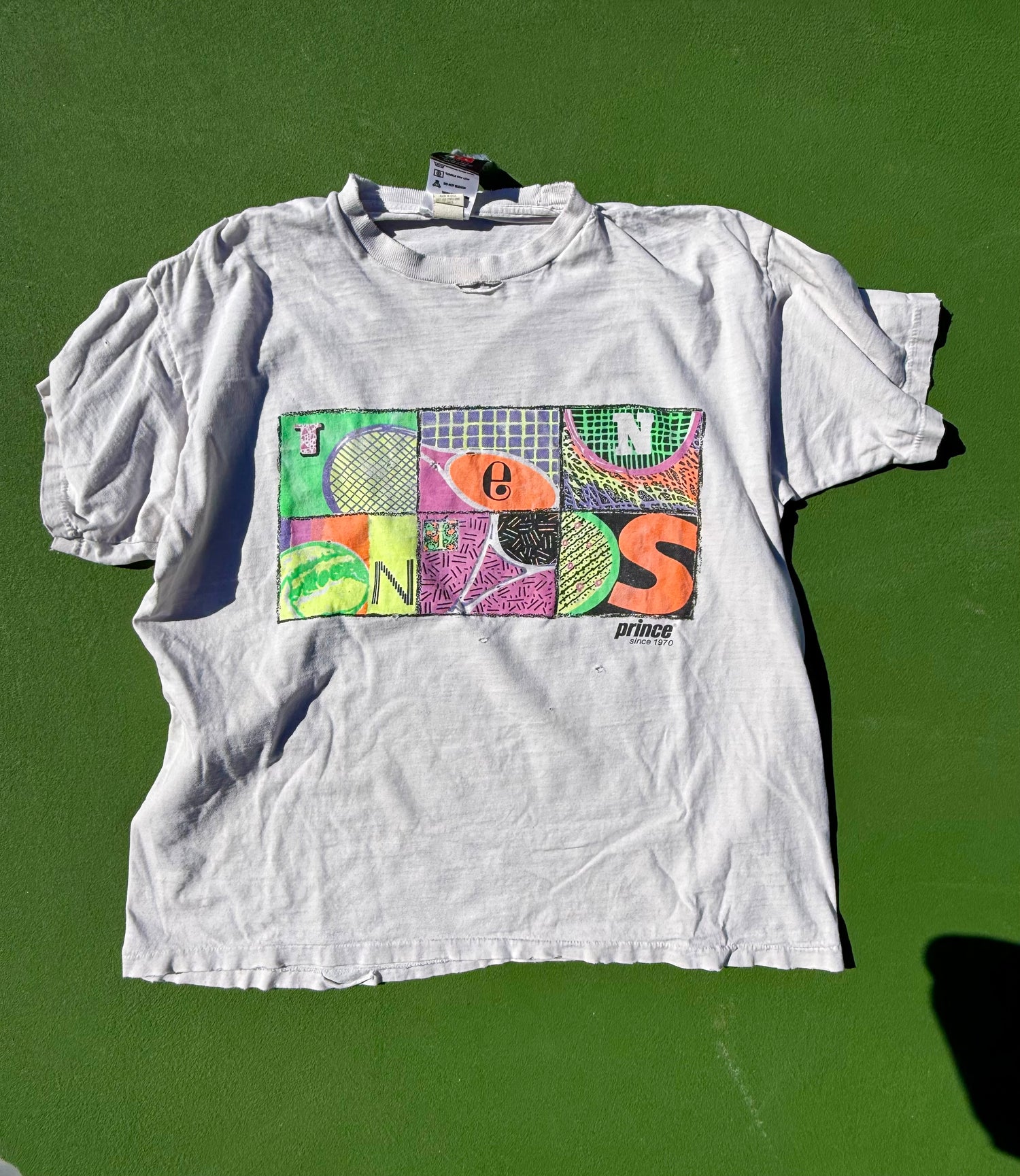 Vintage Prince 1990's Abstract Art Tee - Size Large/XL