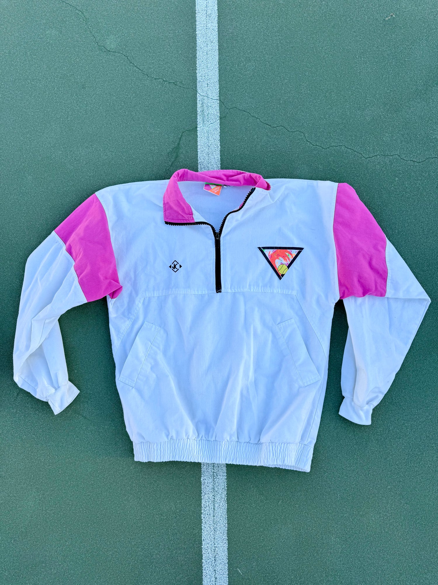 Vintage Jimmy Connors Slazenger Pullover Jacket/Sweatshirt- Size Medium