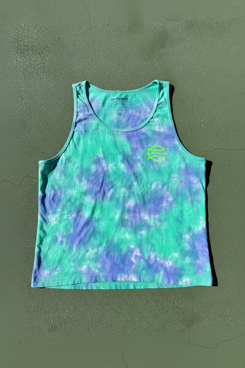 Santa Monica World Tennis Classic Tie Dyed Tank Top