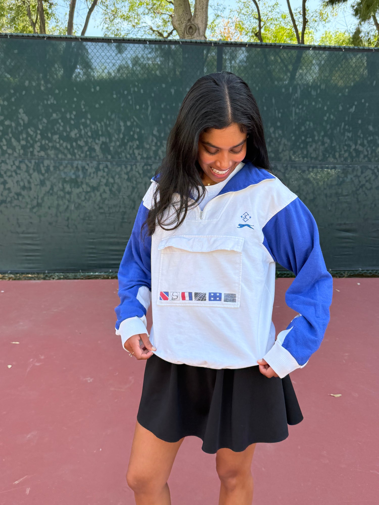 Vintage Jimmy Connors Slazenger Quarter Zip Pullover -Size Small