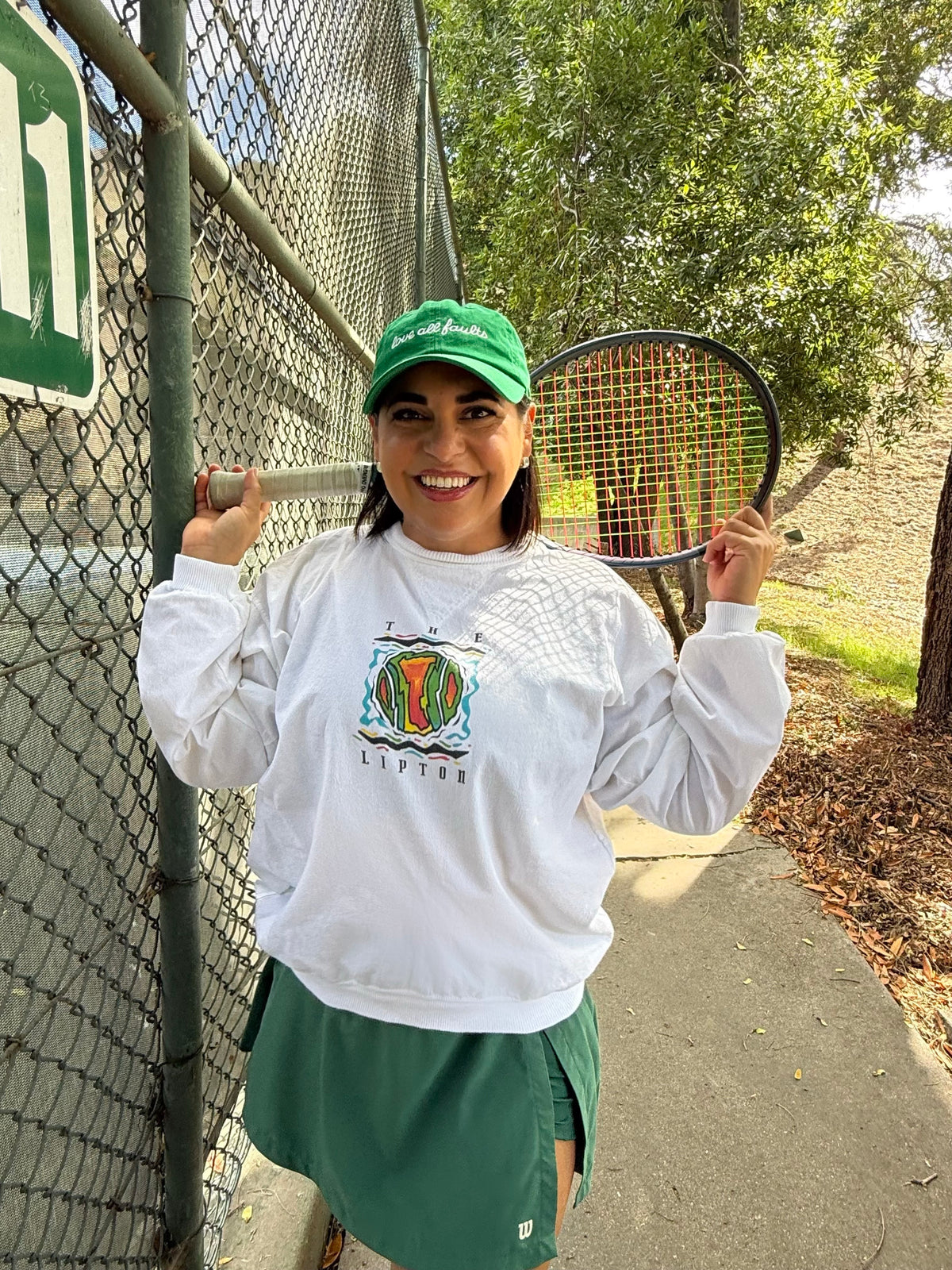 Vintage 1998 Lipton Tennis Sweatshirt- Size Large