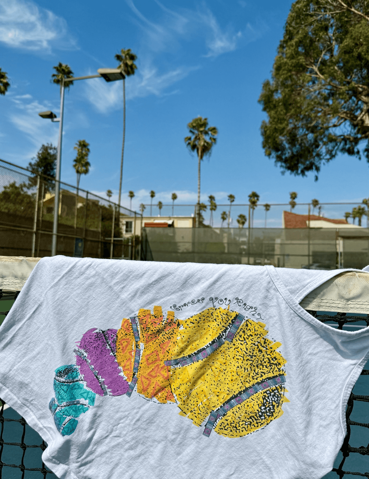 Vintage Tennis Ball Tank Top  (Sold Out)