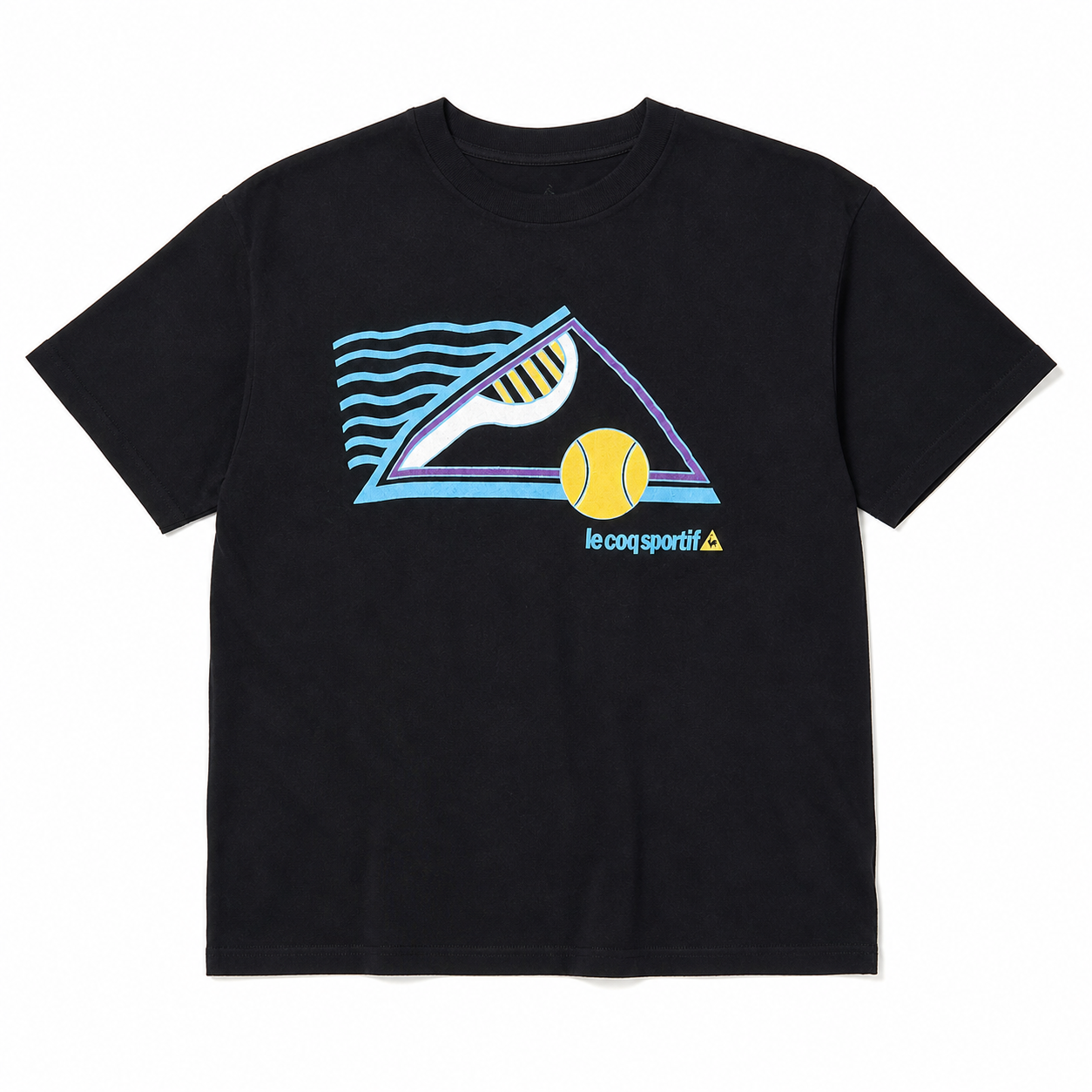 Vintage Le Coq Sportif Boxy Women's Graphic Tee- Size Medium