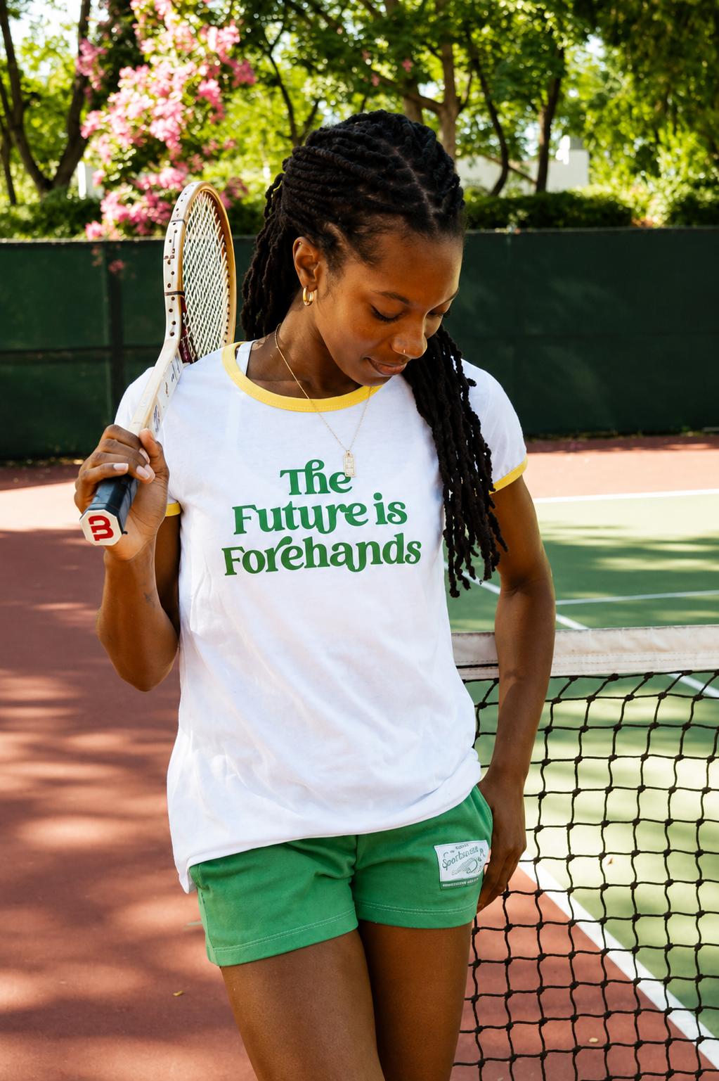 The Future is Forehands™ Ringer Tee