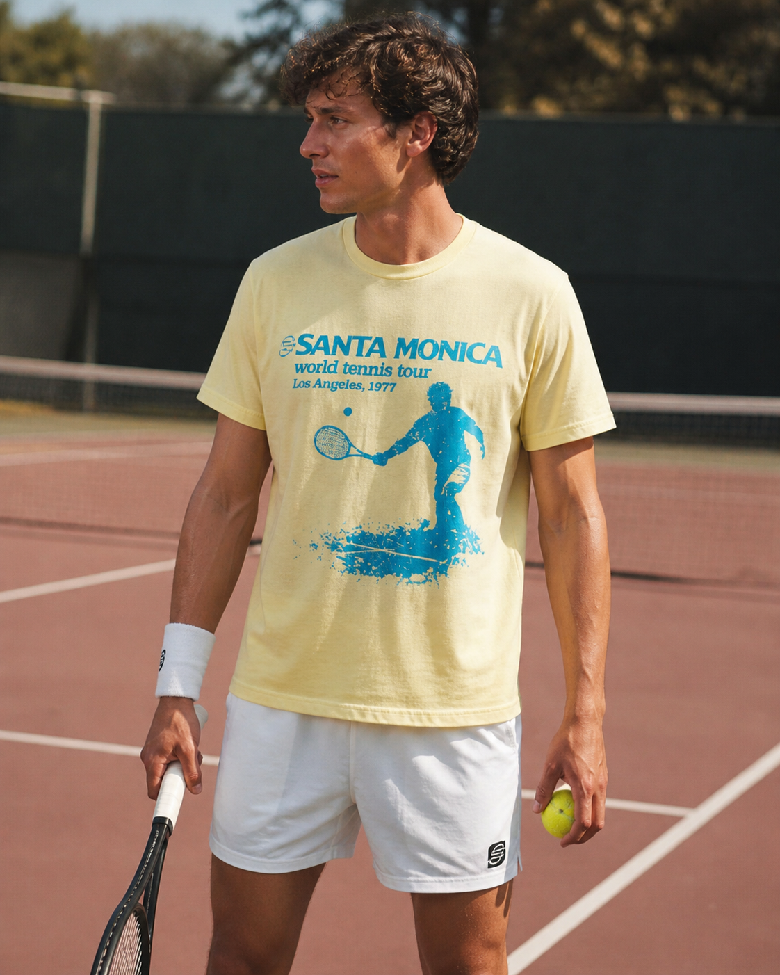 Santa Monica World Tennis Classic Tee