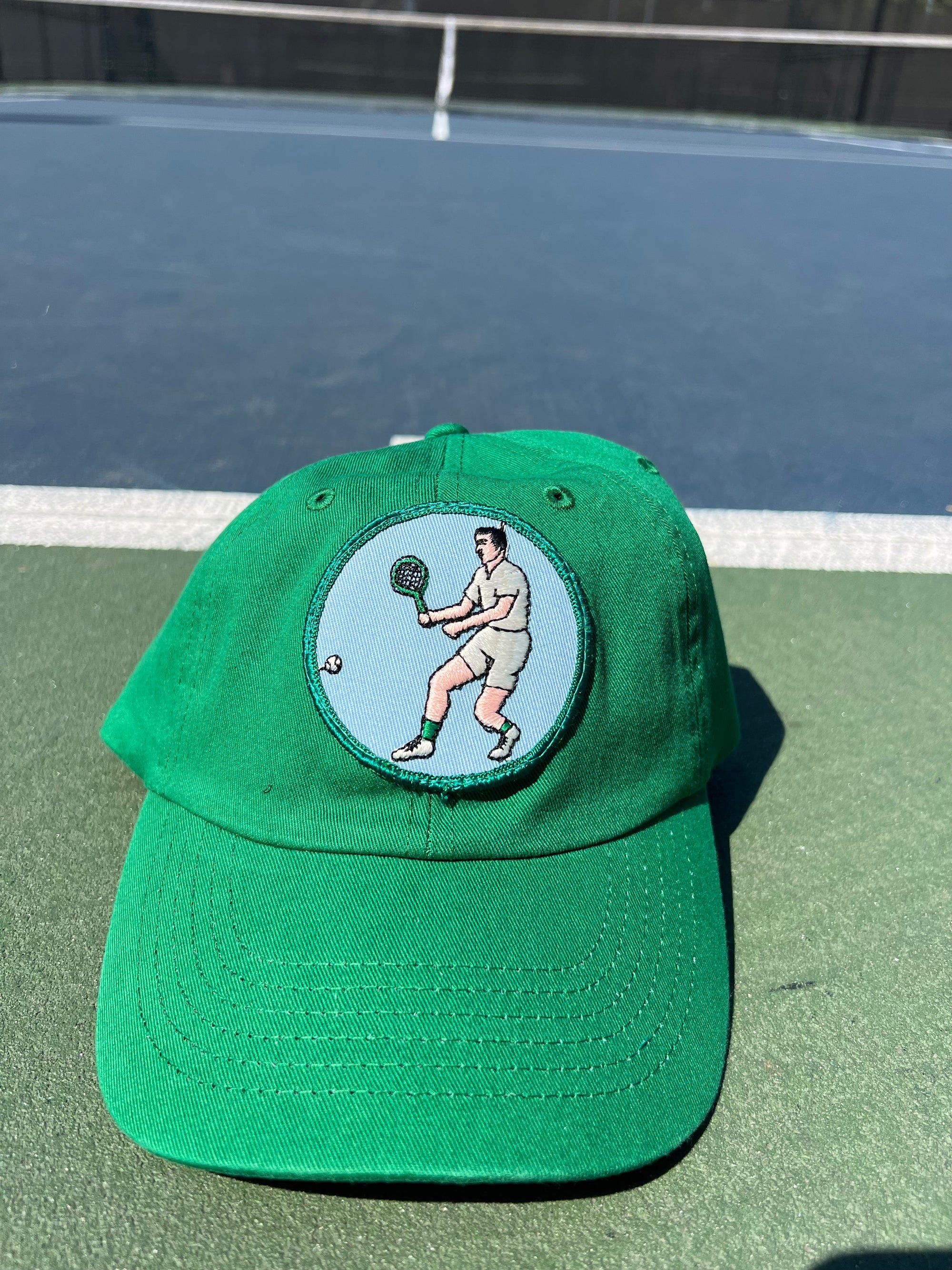 Vintage Tennis Patch Dad Hat