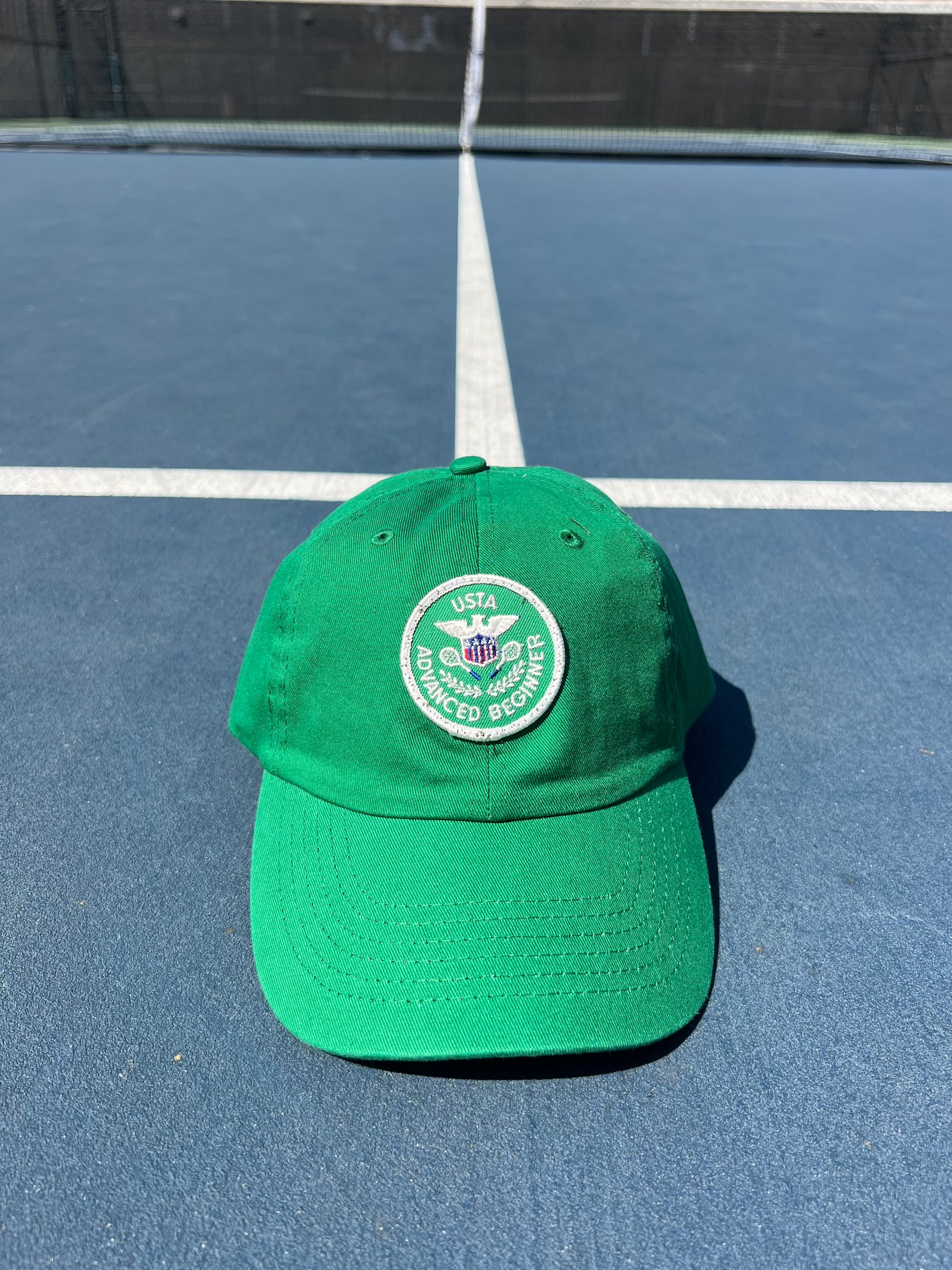 Vintage USTA Patched Dad Hat