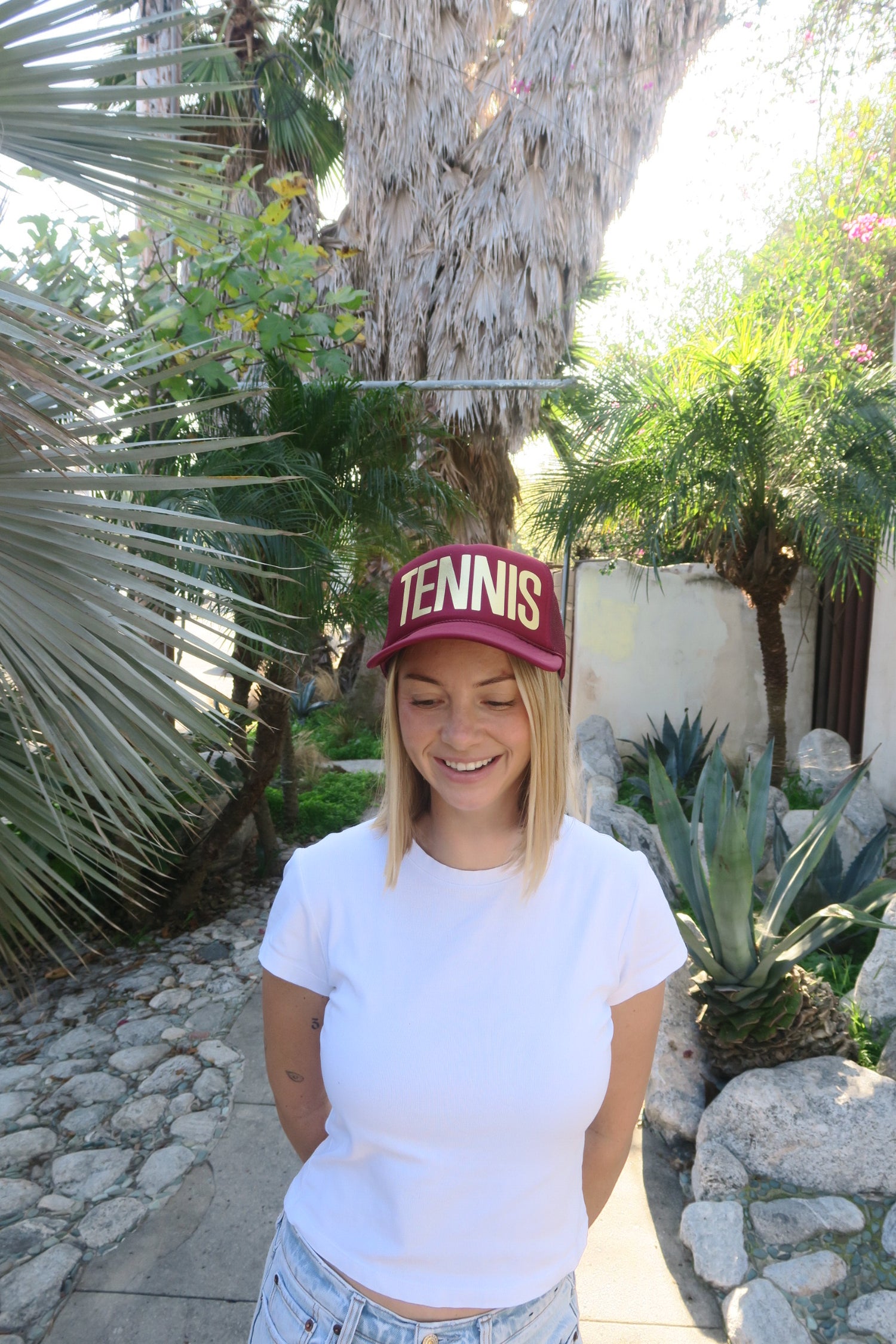 Tennis is Golden Trucker Hat