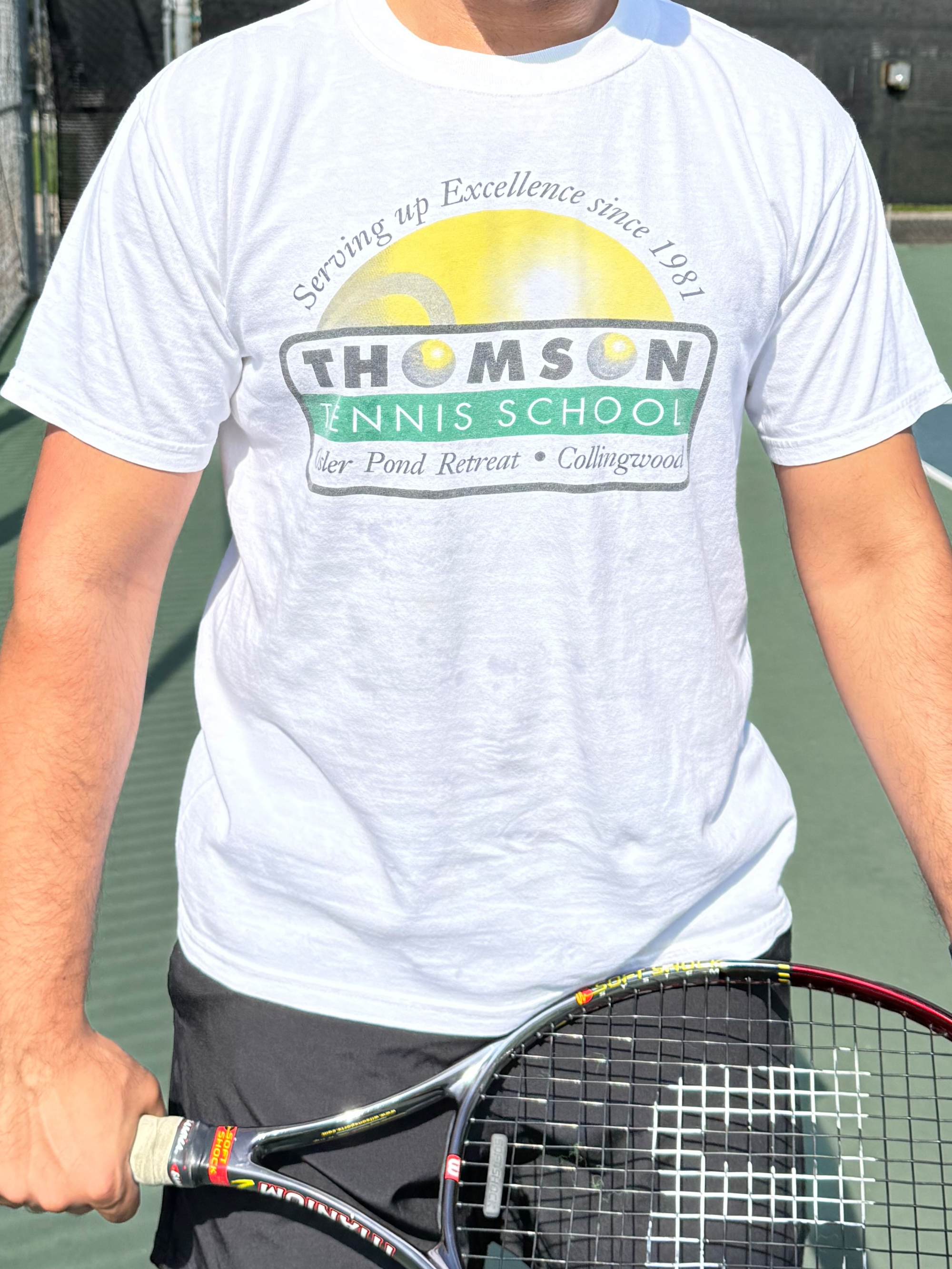 Vintage Thomson Tennis School Tee