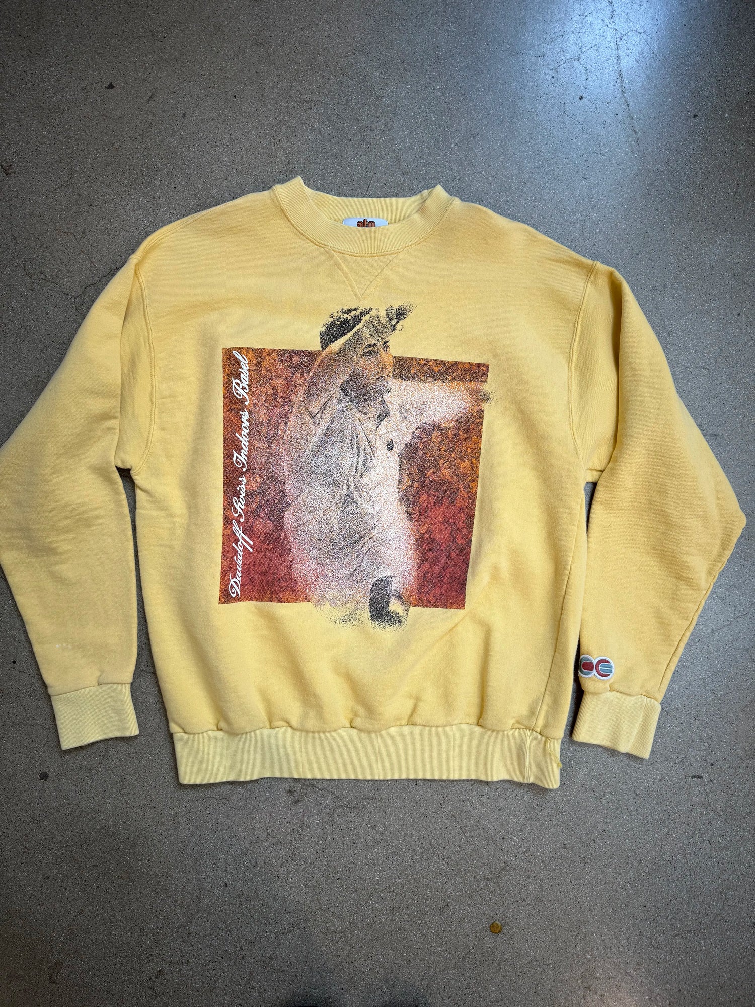 Vintage Pete Sampras- Davidoff Cup Crewneck- Size Small