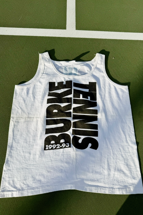 Vintage 1992-93 Girls Burke Tennis Tank Top from Ace the Moon vintage tennis brand los angeles california