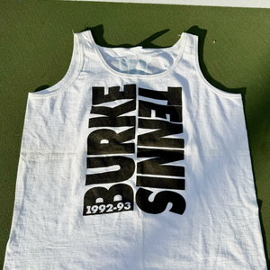 Vintage 1992-93 Girls Burke Tennis Tank Top from Ace the Moon vintage tennis brand los angeles california