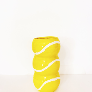 tennis ball vase by Ace the Moon premium tennis brand