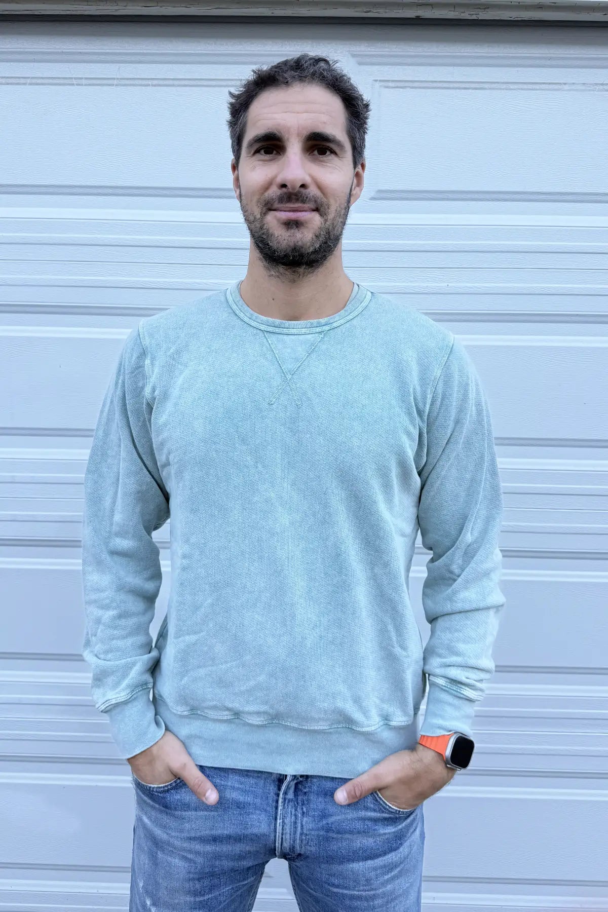 Just a Darn Good Crew in Sage