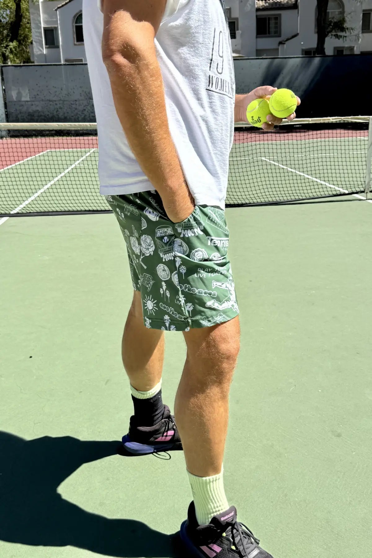 Ace the Moon Graphics Unisex Performance Shorts