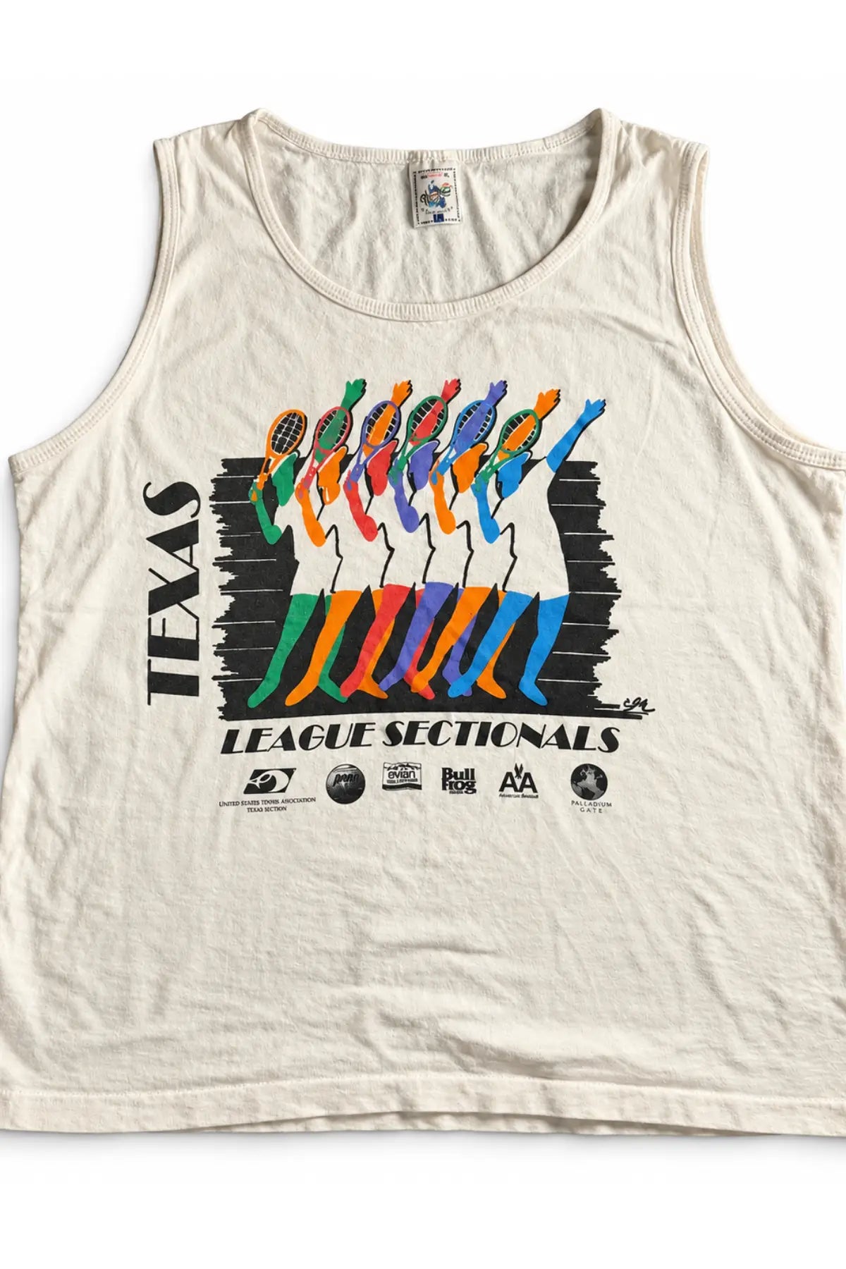 Vintage Texas League Sectionals Tank Top - Size Large