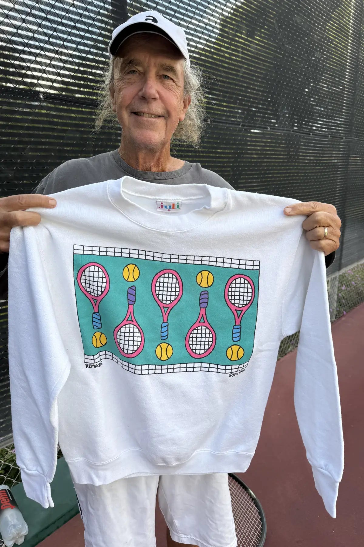 Vintage 1994 Juli Tennis Crewneck Sweatshirt (Sold Out)