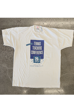 Vintage 2000 NYC USTA Tennis Teacher Conference Tee sold by Ace The Moon Tennis Apparel Brand los angeles California