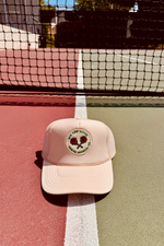 Ace the Moon Crossed Rose Rackets Hat - Tennis Hat by Ace the Moon Tennis and Pickleball apparel brand los angeles california