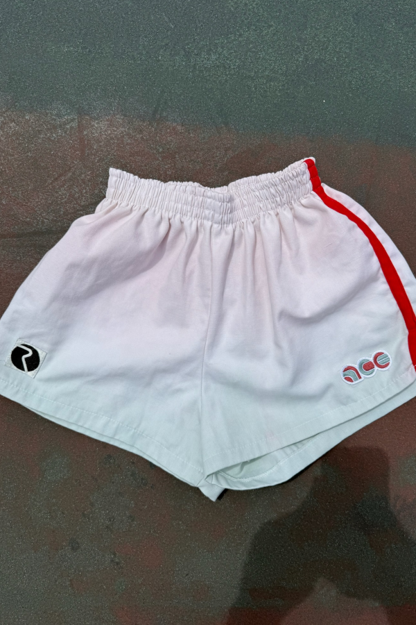 Upcycled Vintage Racquetball Shorts from Ace the Moon vintage tennis apparel brand los angeles california