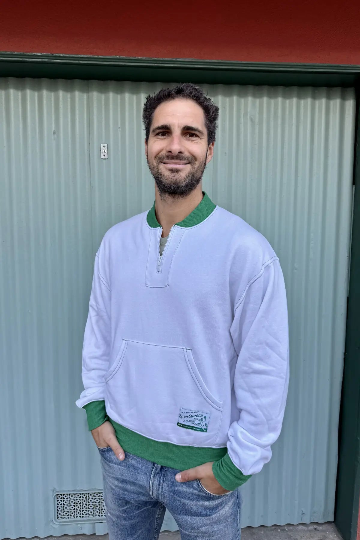 The Courtside Quarter Zip-Up Sweatshirt