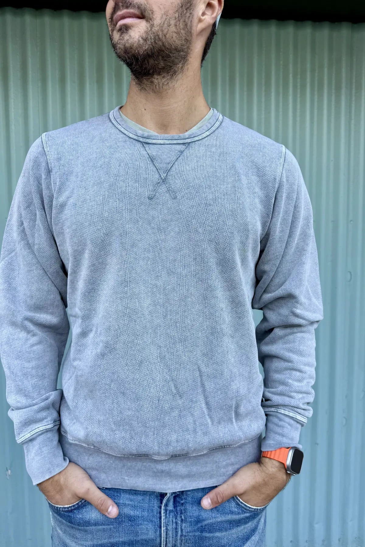 Just a Darn Good Crew in Charcoal