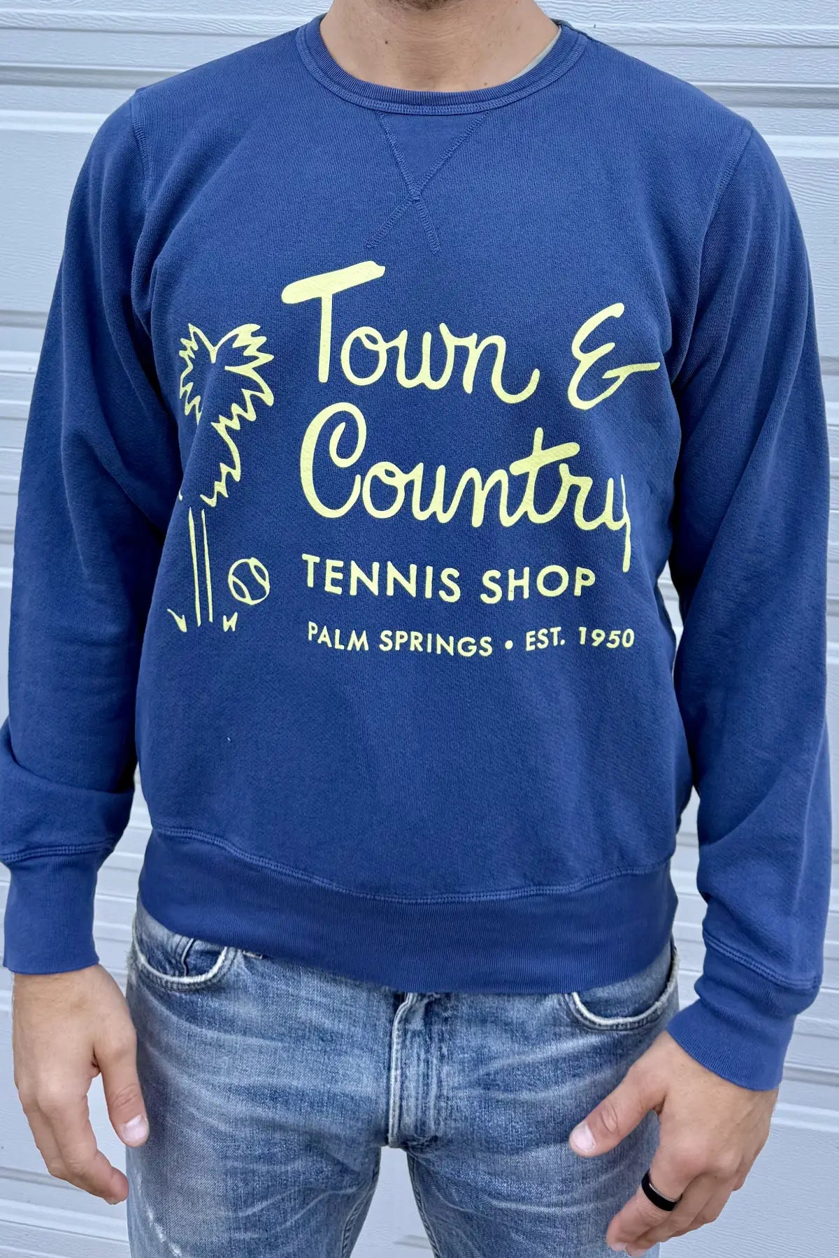 Town & Country Tennis Club Crewneck Sweatshirt
