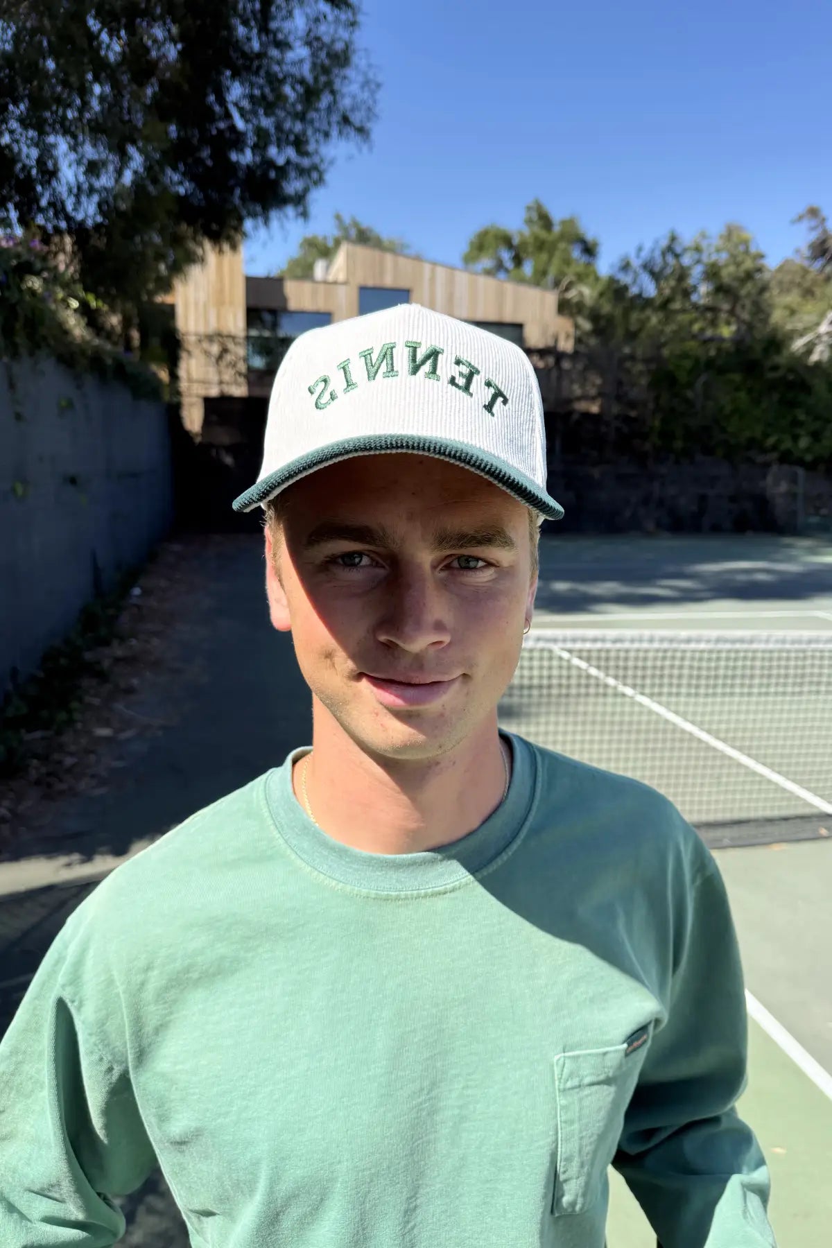 TENNIS Reversed Corduroy Hat