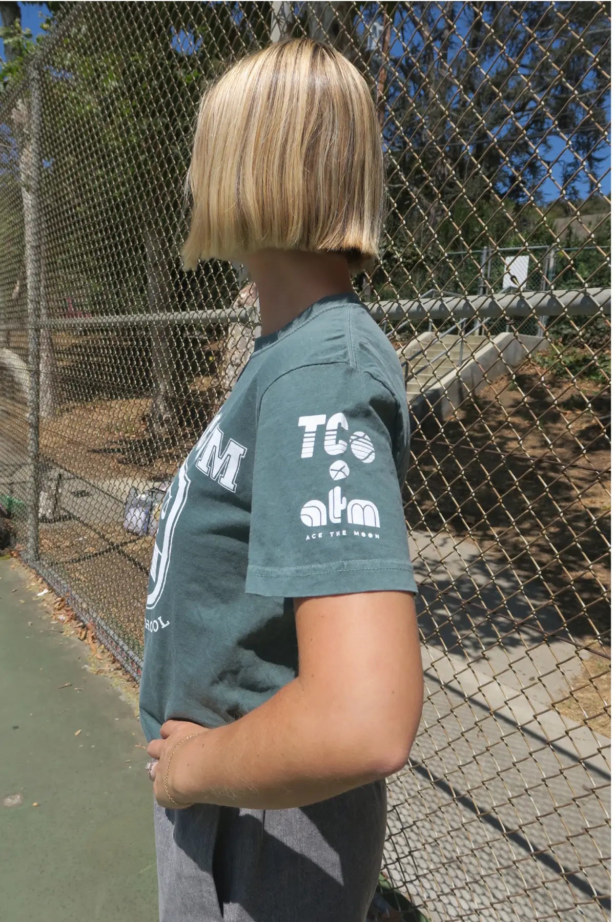 TENNCOM x Ace the Moon- Racquet School Collab Tee