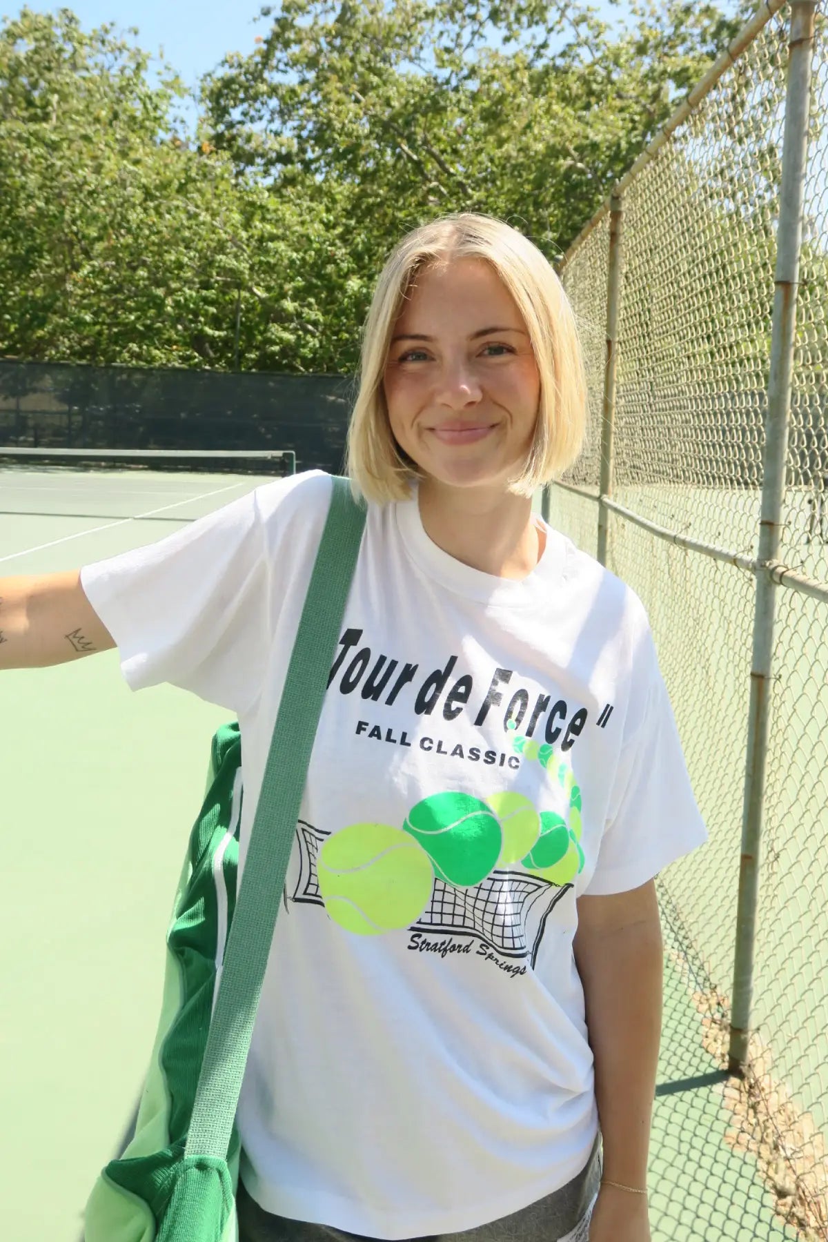 Vintage Tour De Force Tee - Size Large