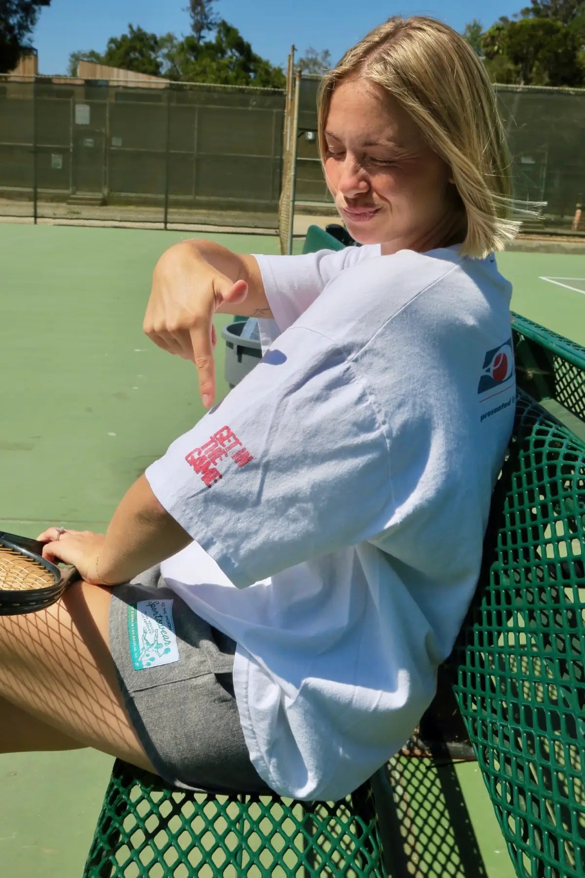 Vintage USTA League Tennis Tee-Size Large/XL
