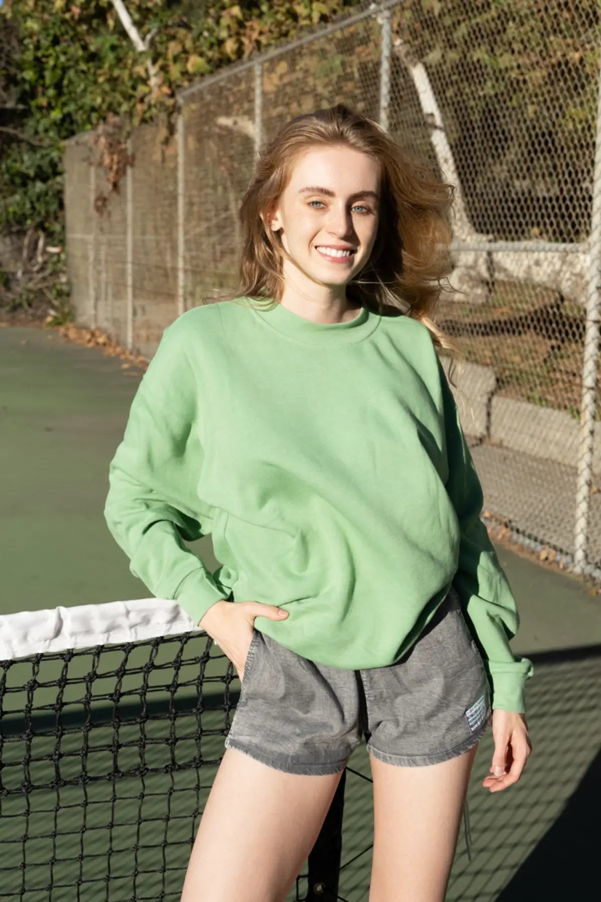 The Casual Court Crewneck Sweatshirt