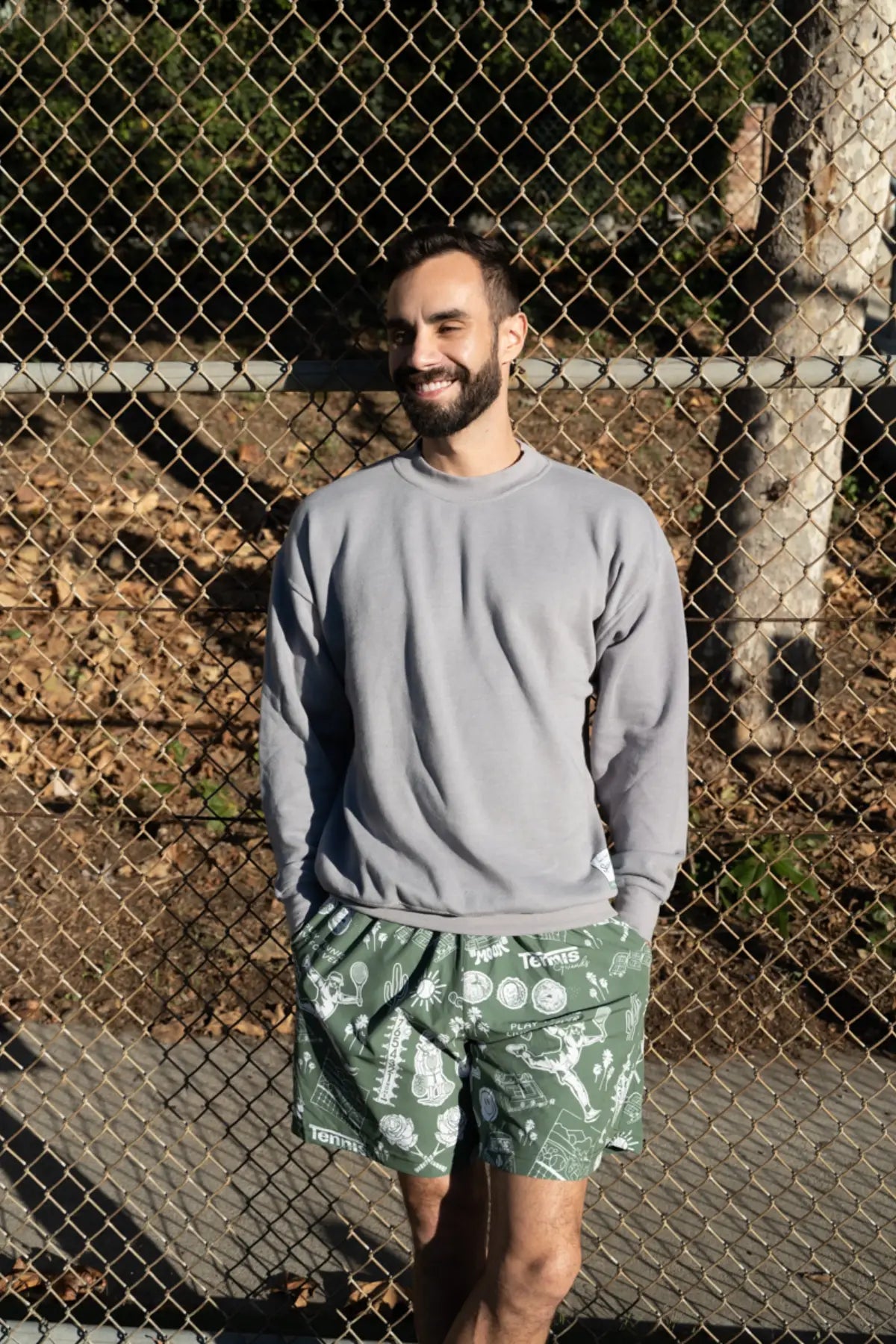 The Casual Court Crewneck Sweatshirt