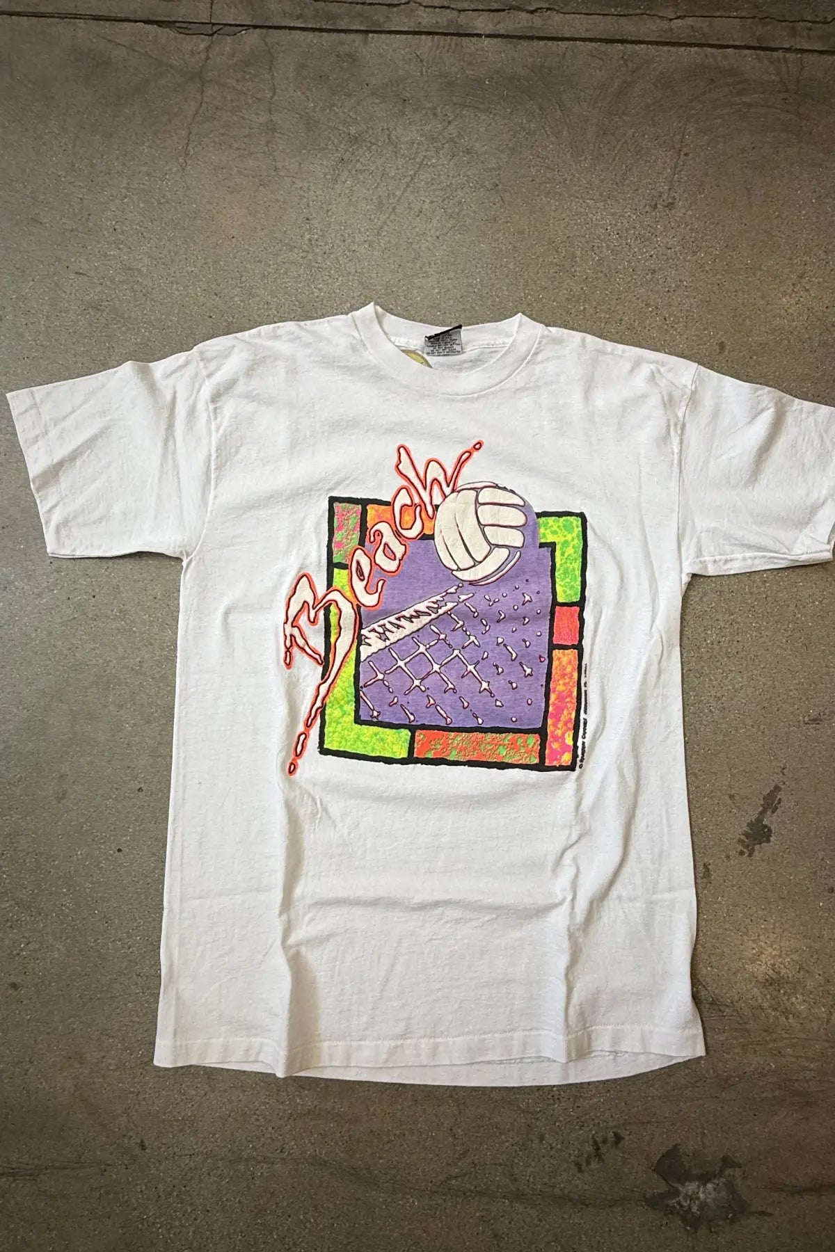 Vintage Volleyball Tee- Size Large (Sold Out)