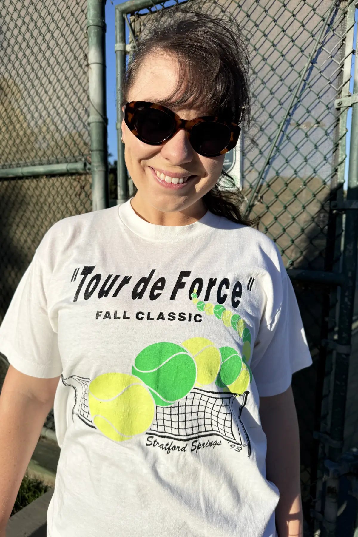 Vintage Tour De Force Tee - Size Large