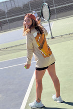 no mans land long sleeve tee by ace the moon tennis and pickleball apparel brand los angeles