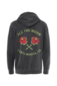 Hit Every Rose Unisex Tennis Hoodie for men and women by Ace the Moon Tennis and Pickleball Apparel Brand Los Angeles
