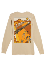 no mans land long sleeve tee by ace the moon tennis and pickleball apparel brand los angeles