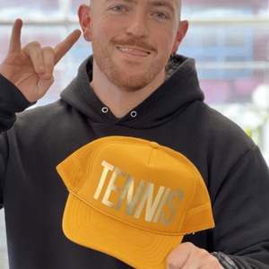 Tennis is Golden Hat by ace the moon tennis and pickleball brand