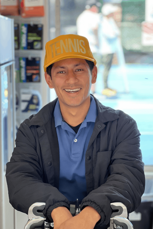 Tennis is Golden Hat by ace the moon tennis and pickleball brand