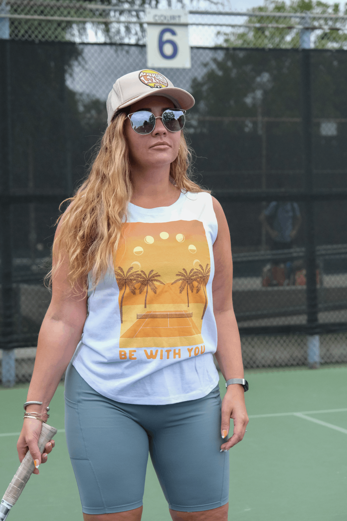 Be With You Women's Muscle Tank