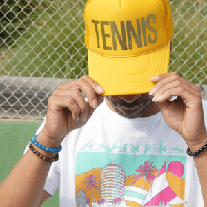 Tennis is Golden Hat by ace the moon tennis and pickleball brand