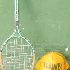 Tennis is Golden Hat by ace the moon tennis and pickleball brand